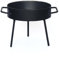Genérico Disco de Arado Paellera Argentina de acero al carbono para cocinar Plano Varios tamaños con Patas desmontables Nic Store BBQ (25cm)
