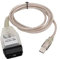 K+DCAN OBD2 Cable, BMW Diagnostic Tool with Switch for 3 Series E46 E83 E90, USB Scanner & Coding Interface, Engine Fault Code Reader, DIY Car Repair, Compatible with INPA/ISTA Software (Includes CD)