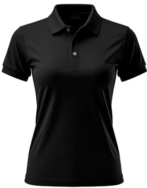 STEXFIT Polo Donna Manica Corta in Cotone, Comoda e Traspirante, Taglio Moderno ed Elegante - XS/XL