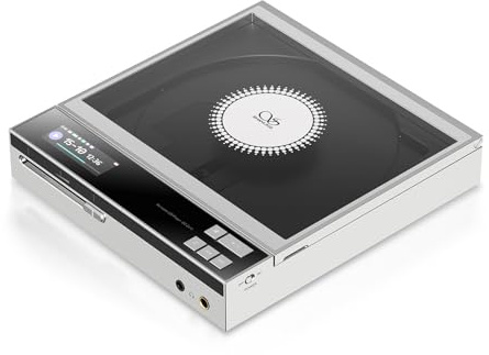 Reproductor de CD portátil SHANLING EC Zero, DAC AK4493S, admite 768kHz/32bit, DSD512, salida de 3.5/4.4mm/coaxial/línea, admite entrada DAC de CD/USB, admite extracción de CD, batería de 5500mAh