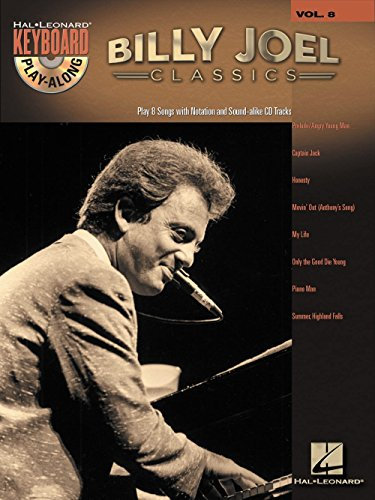 Keyboard Play Along Volume 8 Billy Joel Classics Kbd Book/Cd