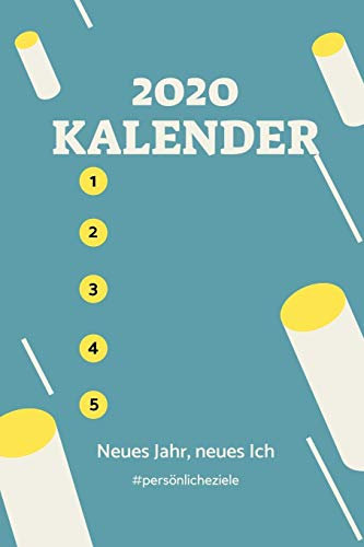 2020 KALENDER NEUES JAHR, NEUES ICH #PERSÖNLICHEZIELE: A5 Notizbuch PUNKTIERT für gute Vorsätze 2020 | Erfolg | Selbstverwirklichung | Erfolgstagebuch ... | Erfolgsjournal | Eintragbuch zum Ausfüllen