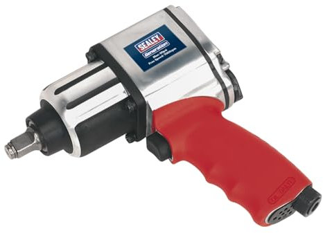 Sealey Gsa02 Air Impact Wrench 1/2Sq Drive Twin Hammer