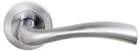 Atlantic Status Texas Satin Chrome Door Handle Set