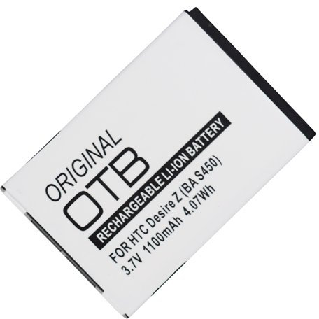 Akku für HTC Desire Z 1100mAh Li-Ionen (BA S450)