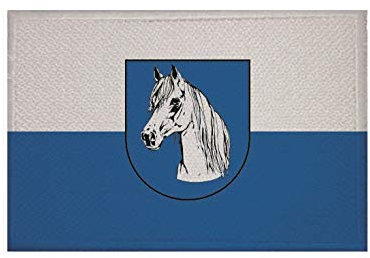 U24 Aufnäher Leuna OT Zöschen Fahne Flagge Aufbügler Patch 9 x 6 cm