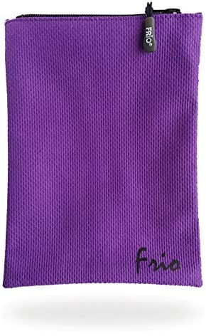 FRIO Viva GROß Lila | Diabetiker Insulin Tasche 19 x 14 cm | für bis zu 4 Insulin Pens | Kühlt mit kaltem Wasser I Keine Kühlakkus notwendig