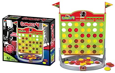 Coolbitz Large connect 4 in a Row Line Up Game Giant Strategy Board Games for Family Fun Classic Mini Portable Travel Board Games Gaming Toys