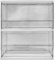 Toolzia Acrylic Display Box, Clear Display Storage Box Assemble Countertop Two Layers Organizer Storage & Organizing for Collectibles, Action Figures, Miniature Figurines