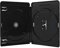 Vision Media® - 2pcs x 4K Double Ultra HD Black Blu Ray Case- Stores any DVD/Blu Ray/Games Disc …