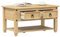 Tische Couchtisch mit Schubladen Corona 85x50x45cm Massivholz Kiefer Akzenttische