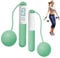 Ropeless Skipping Rope - Cordless Jump Rope With Digital Counter, Portable Wireless Jump Rope, Ropeless Skipping Rope For Women Men Adults Kids Fitness, Workout Exercise Cardio (Blue #2)