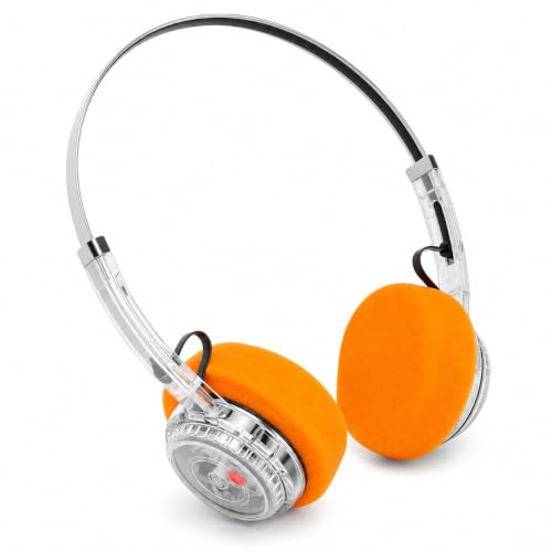 Elprico Auriculares Bluetooth Retro, Más de 20 Horas de Juego, Auriculares Ligeros Clásicos Retro, Deportivos Ajuste de Volumen Giratorio Mecánico Diadema de Metal