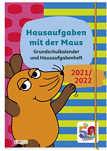Grundschulkalender und Hausaufgabenheft mit der Maus 21/22