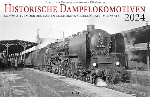 Historische Dampflokomotiven Kalender 2024