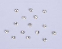 Lot de 20 paillette Nez sur le stick sur cristal transparent Faux Nez/corps pas besoin de piercing à tige en mytoptrendz®