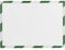magnetoplan 1131445 Magnetofix Safety Magnetrahmen 5 Stk. A4 grün-weiß