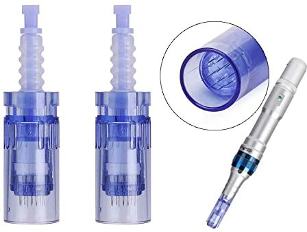 Dr.pen A6 Aiguilles Nano 12 pin - 20 pièces en micro needles pour stylo à tampon électrique dr pen microneedling visage