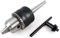 Taytools 467221 0-1/2 inch 3 Jaw Drill Chuck with MT1 Taper and Jaw Tightening Key or Drill Press, Mill or Lathe