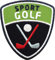 2 x Golf Sport Patch 55 x 60 mm gestickt/Golfball Golfschläger Golfsport Turnier/Aufnäher Aufbügler Abzeichen Flicken Wappen Patches für Kleidung Mode Tasche (Grün)
