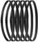 WEIESCIE 6 Stück unisex Anti-Rutsch Haarband/Kopfband, Sport Thin Stirnbänder für Damen und Herren (Schwarz)