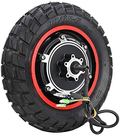 HUIOP Accessori per Scooter elettrici, 48V 500W Sostituzione del Motore per Kugoo M4/M4PRO Scooter Elettrico 10 Pollici Gonfiabile Ruota Posteriore del Motore