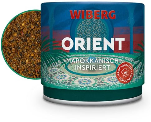 WIBERG Orientalische Gewürze – Marokkanisch inspirierte Gewürzmischung mit Koriander, Kreuzkümmel und Harissa – Ideal für Tajine und Couscous, 85 g