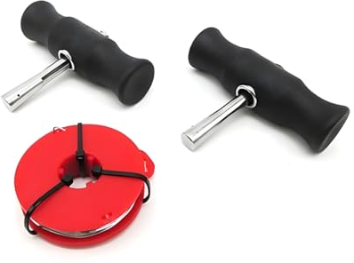 JNNJ Universal Auto Windschutzscheiben Entfernungswerkzeug Kit, Fensterglas Schneidedraht und Griffen, Windschutzscheiben Reparatur und Installation Werkzeug