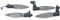 2 x Motorrad-Bremslichter, vorne und hinten, LED-Beleuchtung für BM&W R 1200 GS Adventure 2006 – 2013 K1200R K1300R F800S F800R F800R F800GS