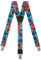 Olata Hosenträger extra starken mit 3 Clips Y-Form, Gedruckt Design - 4cm. Tukan A