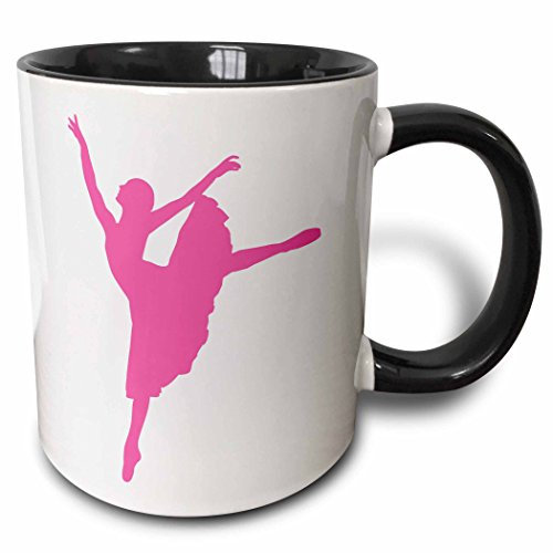 Porcelain Mug Unique Travel Mug Colorful Tea Cup Novelty Gift for Sister Mom Office 330 Ml Trio of Ballet Dancer
