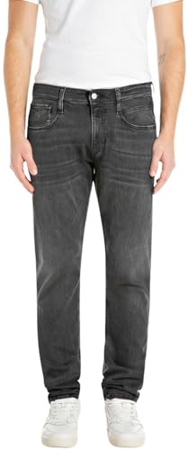 Replay Herren Jeans Anbass Bio, Dark Grey 097-4 (Grau), 36W/34L