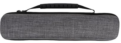 Registratore di plastica portatile per il trasporto custodia protettiva compatta design contenitore per flauti e accessori musicali