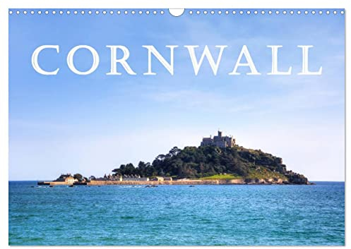 Cornwall (Wandkalender 2024 DIN A3 quer), CALVENDO Monatskalender: Cornwall mit malerischen Buchten, schroffen Klippen und traditionellen Fischerdörfern. (CALVENDO Orte)