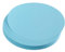 FRANKEN Moderationskarten Kreis mittel, 140 mm, 500 Stück, Präsentationskarten ideal für Meetings, Trainings, Schulungen im Büro oder Hotel und Lehrer in der Schule, Metaplankarten, Blau, UMZ 14 18