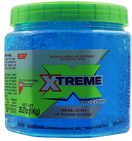 Wet Line Xtreme Professional Styling Gel Extra Hold Blue 35.26 oz. by Wetline