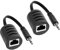 InLine 89002 Audio über RJ45 passiv, Klinke 3,5mm Stecker / RJ45 Buchse, max. 50m, 2er Pack