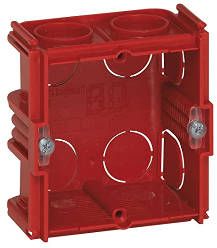 Legrand - Boîte à encastrer carrée Batibox maçonnerie - 1 poste profondeur 40mm