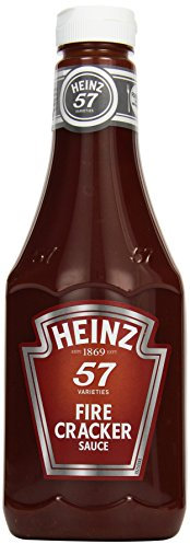 ETHNIC MARKET - Salsa Fire Cracker HEINZ - 875 ml - Pack de 3 unidades.