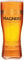 2 vasos Magners Irish Cider, vaso de pinta, en vidrio con líneas