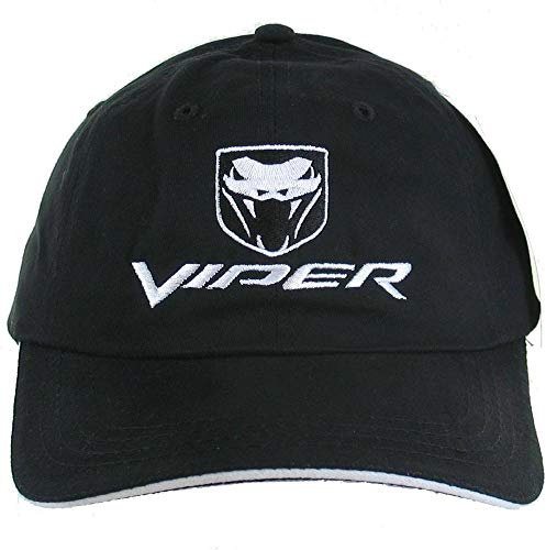 Dodge Viper Fangs Hut für Herren schwarz/weiß