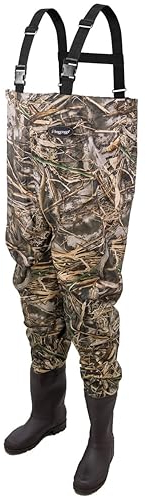FROGG TOGGS Herren Foot Chest Wader Rana II PVC Boot Fuß Brust Wathose, Realtree Max-7, 9