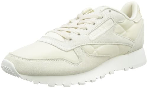 Reebok Classic Leather 001, Zapatillas de Deporte Mujer, Alabas Goldmt Chalk, 37 EU