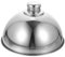 Cabilock Speiseglocke Edelstahl Tellerglocke Teppanyaki Deckel Garhaube Burgerhaube Käseglocke Grilldeckel Schmelzkuppel Abdeckhaube Lebensmittel Abdeckung für Speise Cheeseburger Steak 18cm