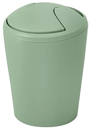 Spirella Poubelle à Bascule Move 5L Vert Basil