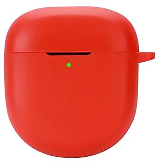 RanTuo Auriculares Bluetooth Estuche para Bose QuietComfort Earbuds II, TPU Suave, a Prueba de Polvo, a Prueba de Caídas Funda para Bose QuietComfort Earbuds II.(Rojo)