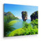 Wandbild Thailand James Bond Island - 80 x 80cm Leinwand auf Fertigrahmen