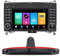 7 Pulgadas HD Radio Coche Carplay/Android navegación GPS + luz de Freno, cámar Asistencia Marcha atrás para Mercedes Benz Vito W447 111 114 116 CDI Flügeltüren Cargo Van Kasten Tourer Bus 2014-2024