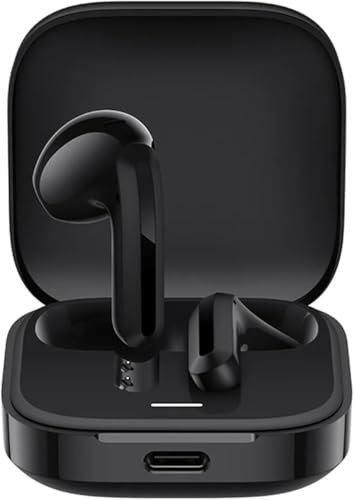 Xiaomi Redmi Buds 6 | Auriculares Inalámbricos Bluetooth con Cancelación de Ruido | Cascos Inalámbricos con 30h de Duración | Headphones con Triple Micrófono | Audífonos Negros