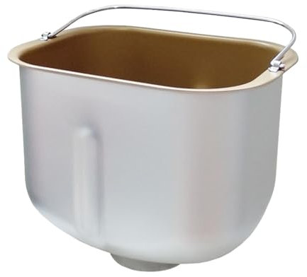 Cubo para panificadora, bandeja para panificadora, revestimiento de barril de pan de aleación de aluminio, multiusos, pieza de repuesto para panificadora, bandeja de pan reutilizable para mezclar